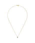 Pendentif Mon Brillant Diamants 0.12 ct or jaune