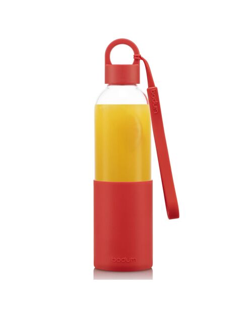 Botella roja para llevar Melior - 0,5 L