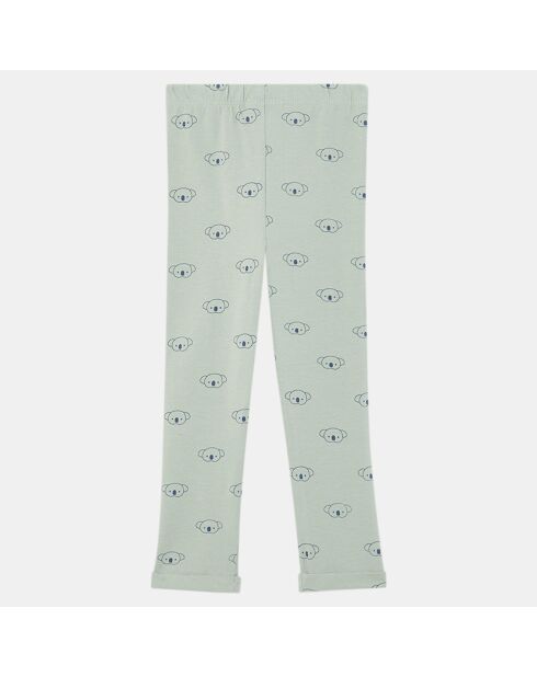 Leggings en Coton biologique Lopa vert