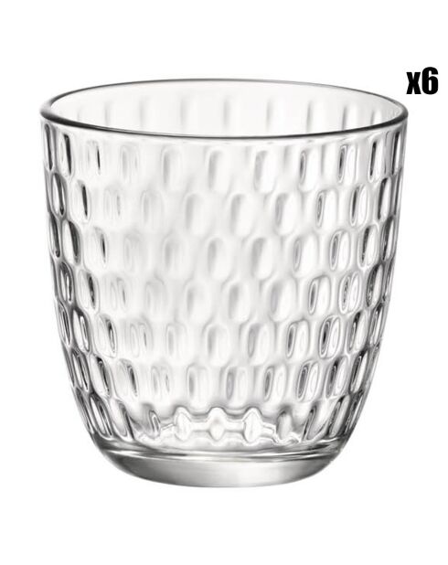 6 Verres Slot transparents - 29 cl