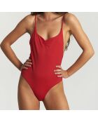 Maillot de Bain 1 pièce Classic rouge