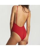 Maillot de Bain 1 pièce Classic rouge