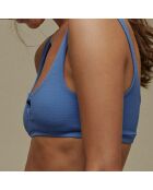 Haut de Maillot Runner Polo bleu