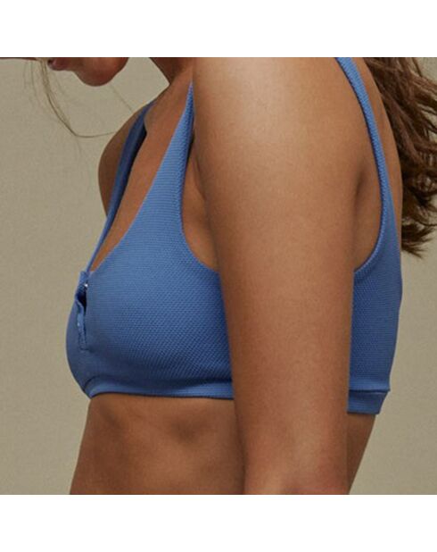 Haut de Maillot Runner Polo bleu