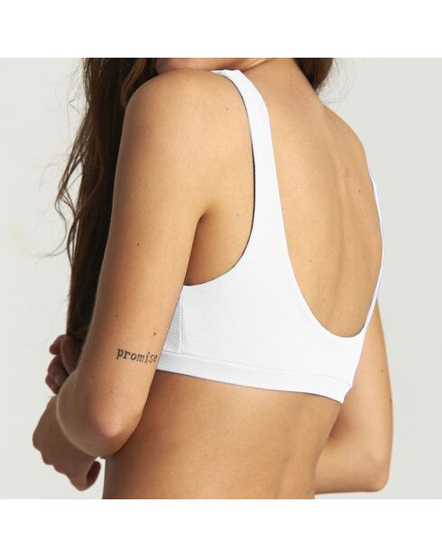 Haut de Maillot Runner Polo blanc