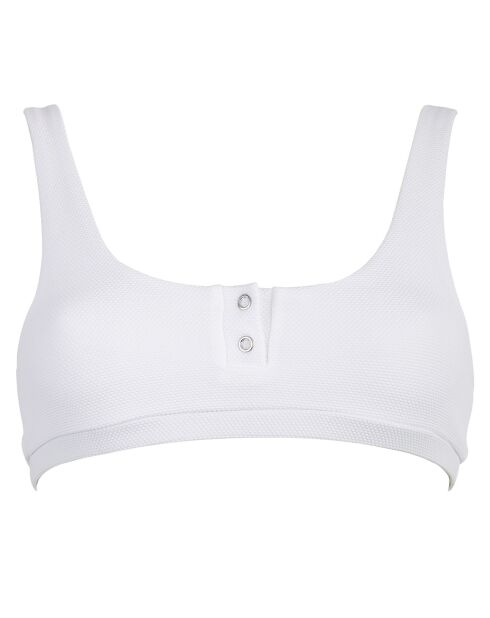 Haut de Maillot Runner Polo blanc