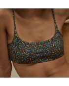 Haut de Maillot Giardinetto fleuri vert/multicolore
