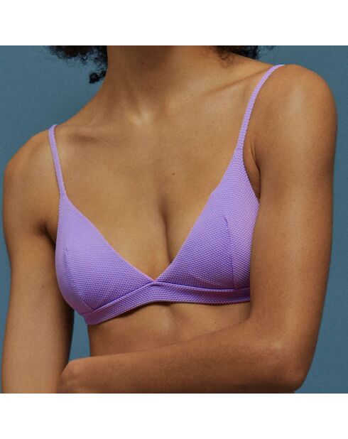 Haut de Maillot Lavande lilas