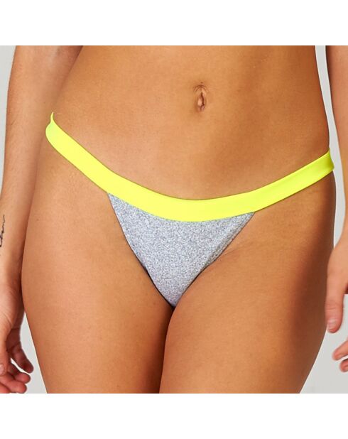 Bas de Maillot Splash jaune/gris