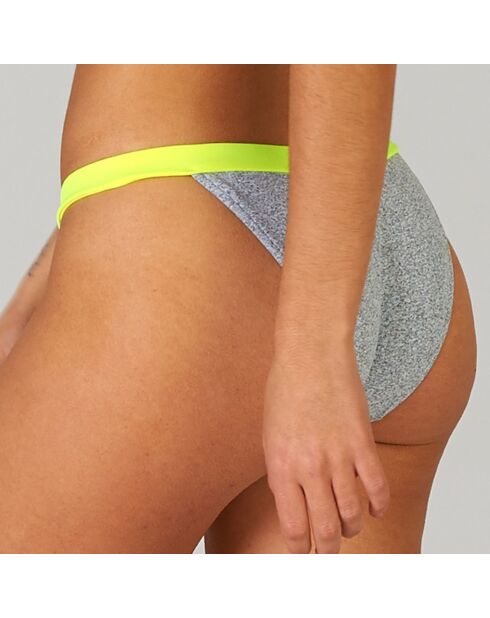 Bas de Maillot Splash jaune/gris