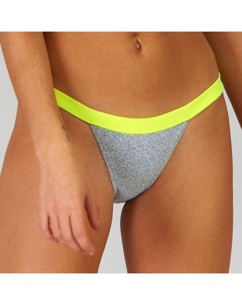 Bas de Maillot Splash jaune/gris