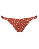 Bas de Maillot Boulevard à pois terracotta/blanc