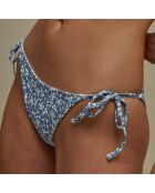 Bas de Maillot Milos fleuri bleu