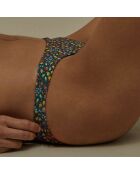 Bas de Maillot Giardinetto fleuri vert/multicolore