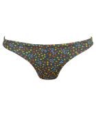 Bas de Maillot Giardinetto fleuri vert/multicolore