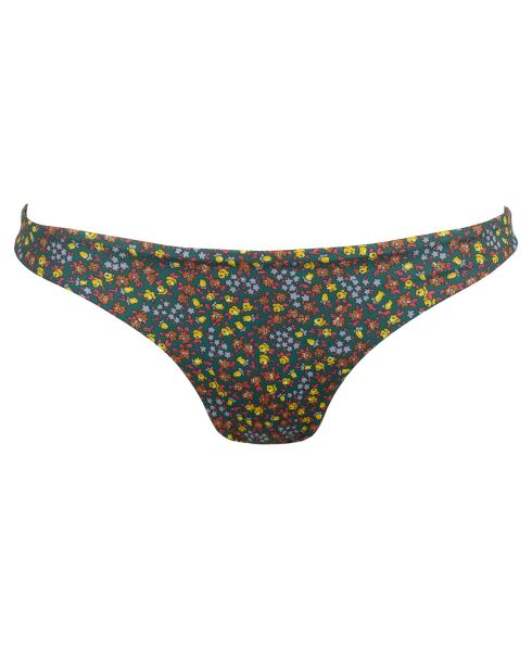 Bas de Maillot Giardinetto fleuri vert/multicolore