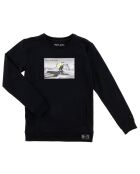 T-Shirt Olo en Coton skeater noir