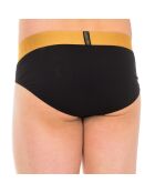 Boston slip zwart/bruin