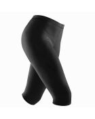 Leggings de Sport Amincissants Corsaire avec Effet Sauna Swaglia -S noir/rouge