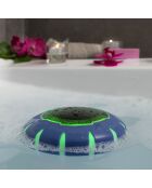 Haut-parleur Sans Fil Flottant avec LED Floaker noir/bleu