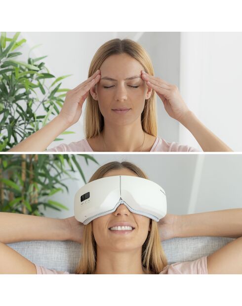 Masseur Yeux avec Compression d'Air 4-en-1 Eyesky gris