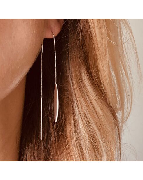 Pendientes Fiore Silver