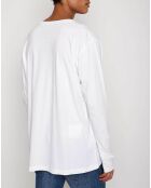 T-Shirt Smu Streif blanc