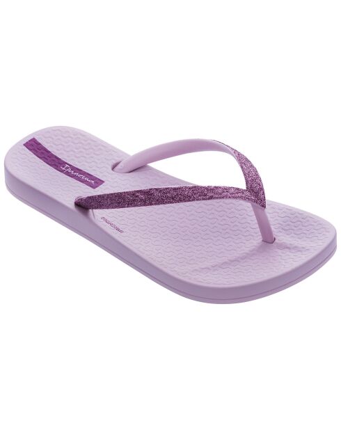 Lila teenslippers van gerecyclede Lolita