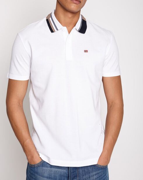 Polo Eqit blanc