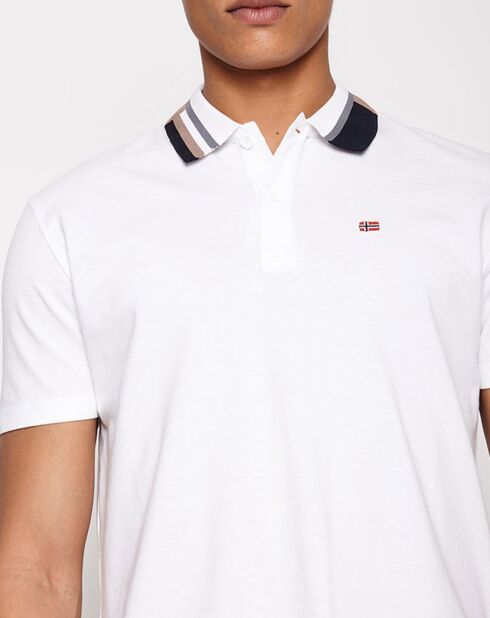 Polo Eqit blanc