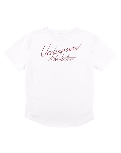 T-Shirt en Coton Underground blanc