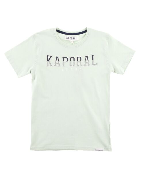 T-Shirt en Coton à logo classic vert pâle