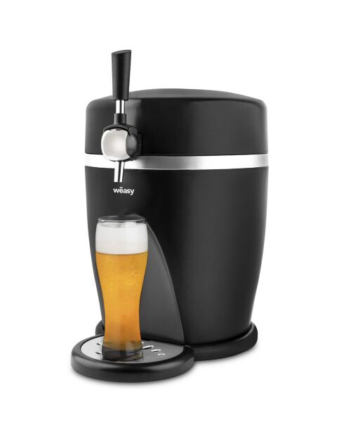 Schwarzer Bierkrug - 5 L