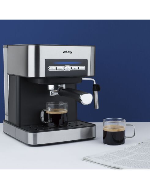 Machine à expresso 20 bars gris/noir - 850W
