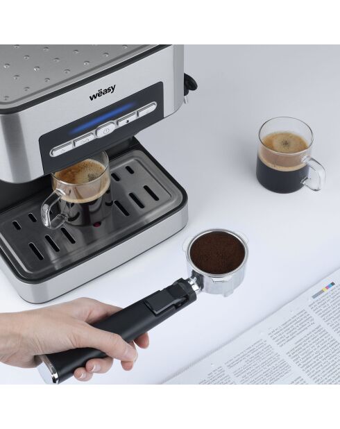 Machine à expresso 20 bars gris/noir - 850W