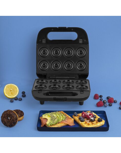 Appareil à croque-monsieur 4 en 1 noir - 750W