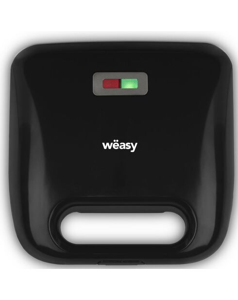 Appareil à croque-monsieur 4 en 1 noir - 750W