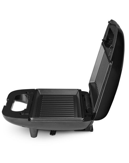 Appareil à croque-monsieur 4 en 1 noir - 750W