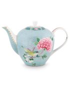 Théière Blushing Birds en Porcelaine bleue - 1.6 L