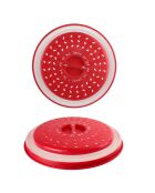 Cloche retractable à mirco-ondes coloris aléatoire - D.25 cm