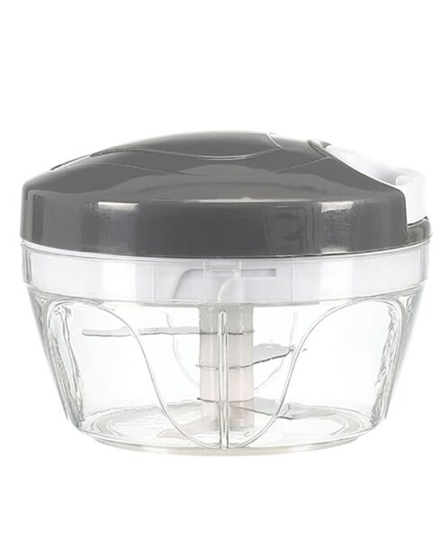 3-bladige hakselaar met willekeurig gekleurde draad - 12,3x12,3x9,5 cm