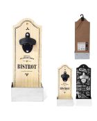 Apribottiglie da parete colore casuale - 11x7x30,5 cm