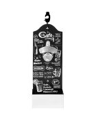 Apribottiglie da parete colore casuale - 11x7x30,5 cm