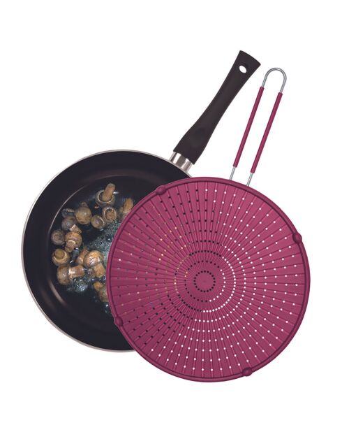 Couvercle anti-projections coloris aléatoire - D.32 cm