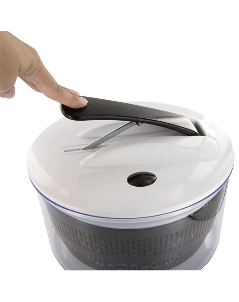 Essoreuse à salade à piston easy coloris aléatoire - D.25 cm