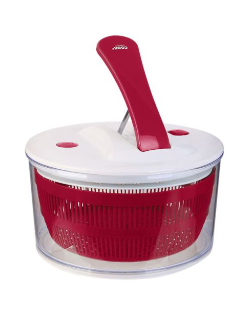 Essoreuse à salade à piston easy coloris aléatoire - D.25 cm