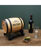 Distributeur à vin tonneau coloris aléatoire - 3 L