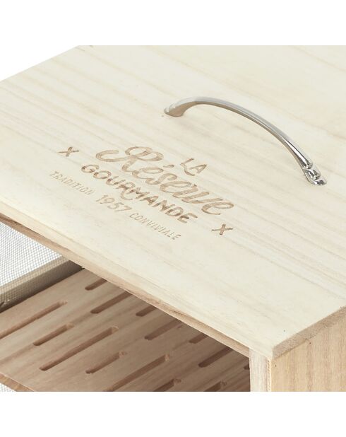 Garde-manger marron - 28.2x24x39 cm