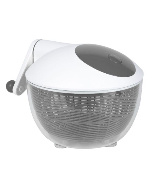 Essoreuse à salade transparent/gris/taupe - 33x26x22.2 cm