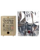 Distributeur de vin noir/rouge/beige - 22x18.8x31.2 cm